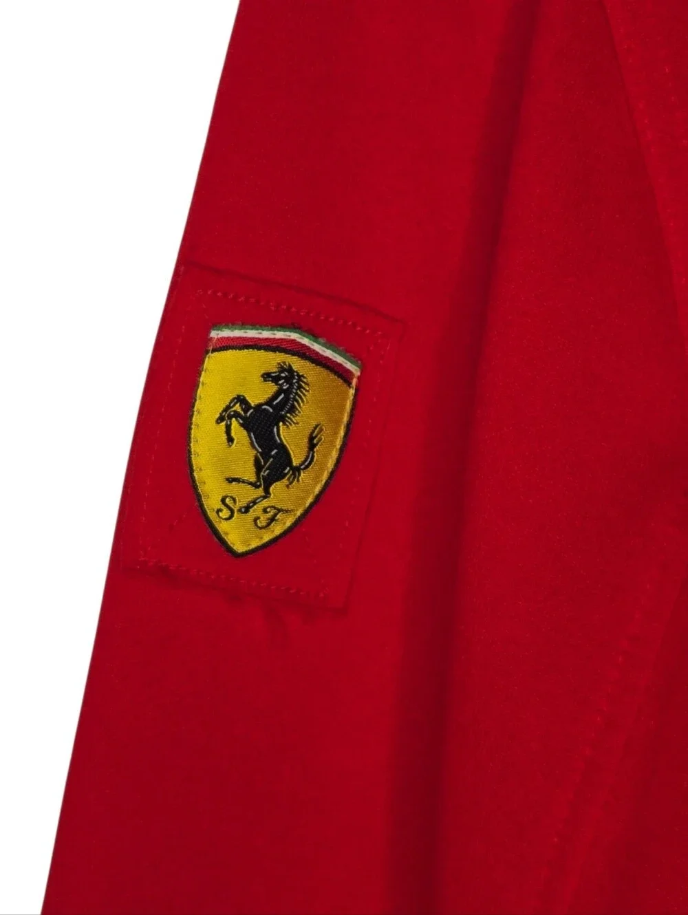 Puma Mens Red Scuderia Ferrari Italy Full Zip Racing Track Jacket Size Small